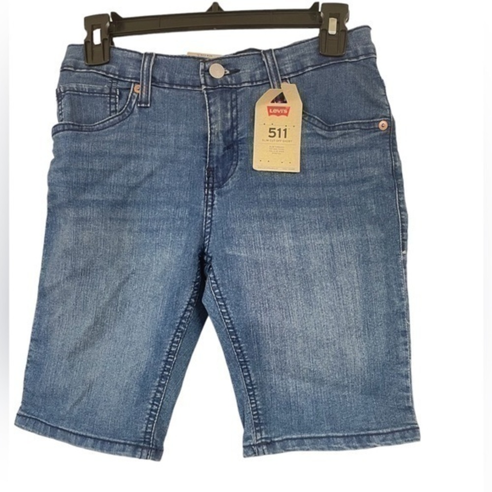 LEVIS 511 Boys Slim Fit Cut-Off Shorts